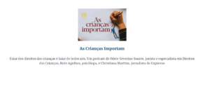 Read more about the article As Crianças Importam Children Matter (Portugal)