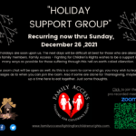 Read more about the article Time Schedules for 24/7 Holiday Support Group Now Ongoing