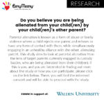 Read more about the article Recruiting research participants for a study about parental alienation