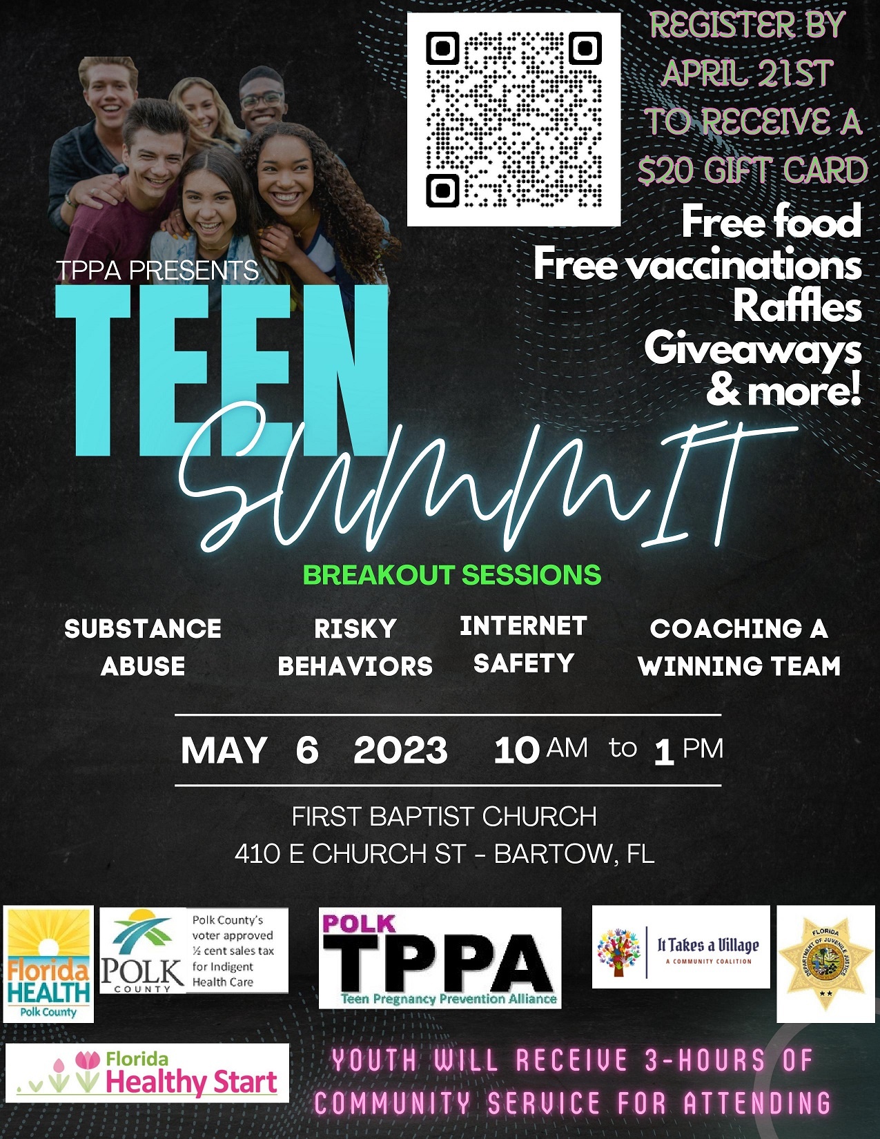 ANNUAL TEEN SUMMIT IN BARTOW, FLORIDA – May 6, 2023 - Contemporary ...
